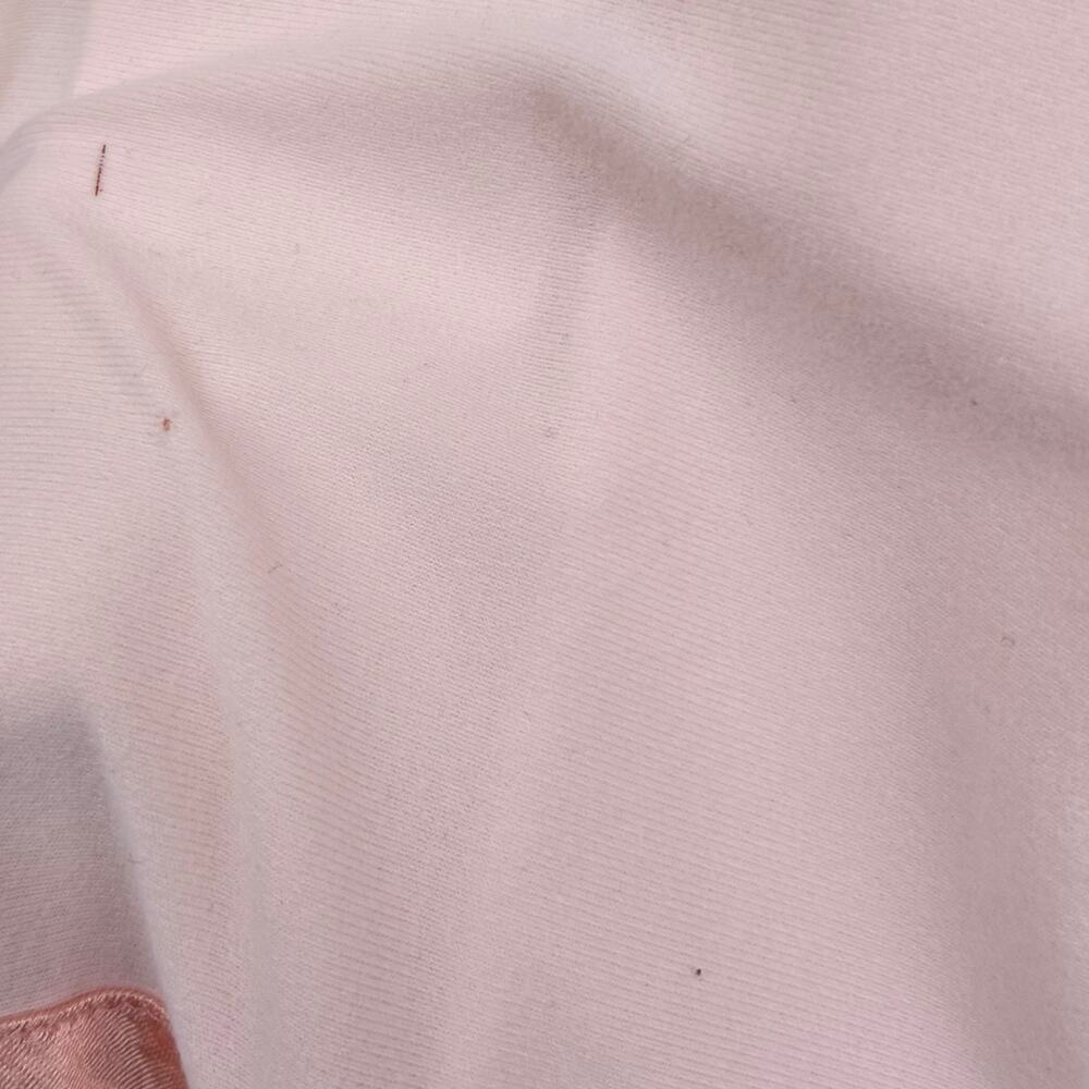 Vintage Nightgown Ruffle Floral Embroidered Pink Maxi Pajamas Size Small 70's - Picture 5 of 7
